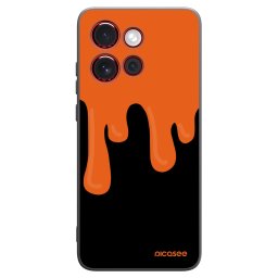 Fekete szilikon tok az alábbi mobiltelefonokra Motorola Edge 60 Neo 5G - Orange spooky