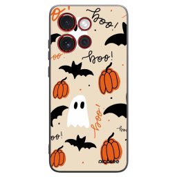 Fekete szilikon tok az alábbi mobiltelefonokra Motorola Edge 60 Neo 5G - Halloween 26