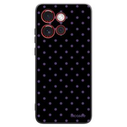 Fekete szilikon tok az alábbi mobiltelefonokra Motorola Edge 60 Neo 5G - Flickers