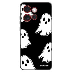 Fekete szilikon tok az alábbi mobiltelefonokra Motorola Edge 60 Neo 5G - Black ghosts