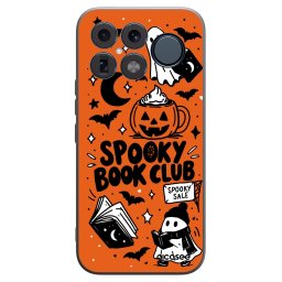 Fekete szilikon tok az alábbi mobiltelefonokra Xiaomi Poco F8 Ultra - Spooky book club