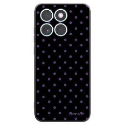 Fekete szilikon tok az alábbi mobiltelefonokra Motorola Edge 70 Fusion - Flickers
