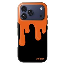 Fashion Case MagSafe Apple iPhone 18 Pro - Orange spooky