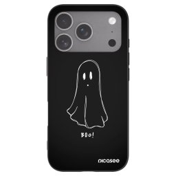 Fekete szilikon tok az alábbi mobiltelefonokra Apple iPhone 18 Pro - Ghost 2
