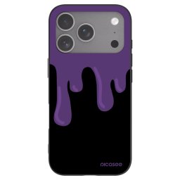Fekete szilikon tok az alábbi mobiltelefonokra Apple iPhone 18 Pro - Purple spooky