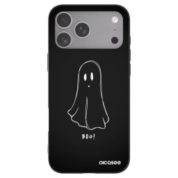 Fekete szilikon tok az alábbi mobiltelefonokra Apple iPhone 18 Pro Max - Ghost 2