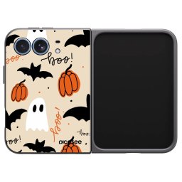 Fekete szilikon tok az alábbi mobiltelefonokra Apple iPhone Duo - Halloween 26