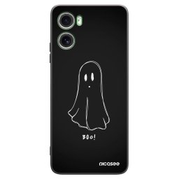 Fekete szilikon tok az alábbi mobiltelefonokra Motorola Moto G06 - Ghost 2