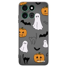 Fekete szilikon tok az alábbi mobiltelefonokra Motorola Moto G57 Power - Spooky crew