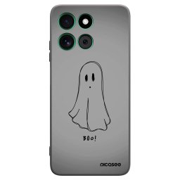 Fekete szilikon tok az alábbi mobiltelefonokra Motorola Moto G57 Power - Ghost