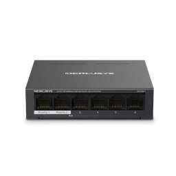 Mercusys MS106LP 6xFE asztali kapcsoló, 4xPoE