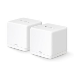 TP-Link WiFi router Mercusys Halo H60X(2-pack) WiFi 6, AX1500, 3x GLAN2.4/5 GHz