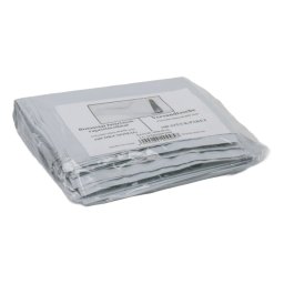 Futártasak PE 175x250+50mm szürke/fekete