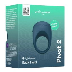 We-Vibe - Pivot 2 vibrációs péniszgyűrű (szürke)