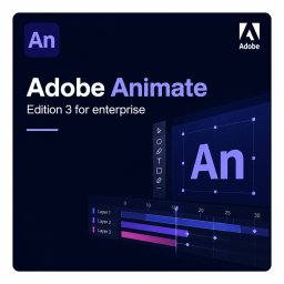 Adobe Animate - Edition 3 for enterprise COM 100+ User