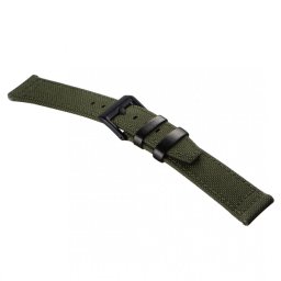 STAILER Premium Cordura óraszíj, zöld 20/18 M
