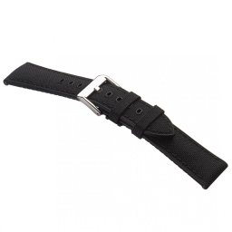 STAILER Premium Max Endurance Cordura óraszíj, fekete 20/18 L