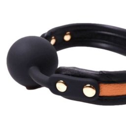 Colorsband Szilikon Szájpecek Állítható pánt 41 mm réz színű