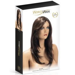 World Wigs - Olivia hosszú, barna paróka
