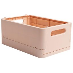 EXACOMPTA Tárolódoboz, A5+, összecsukható, EXACOMPTA "Skandi", nude