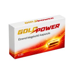 Gold Power - étrend-kiegészítő kapszula férfiaknak (6 db)