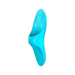Satisfyer Teaser - akkus, vízálló ujjvibrátor (türkiz)