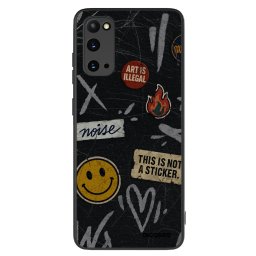 ULTIMATE CASE Samsung Galaxy S20 G980F - készülékre - STICKERS x TAGS