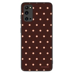 ULTIMATE CASE Samsung Galaxy S20 G980F - készülékre - Peach Dots & Chocolate