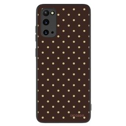 ULTIMATE CASE Samsung Galaxy S20 G980F - készülékre - Vanilla Dots & Chocolate