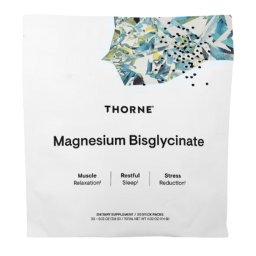 Thorne Magnézium-biszglicinát, 3,8 g/tasak, 30 adag