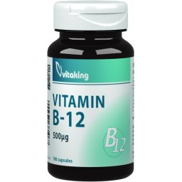 Vitaking b-12 vitamin 500mcg kapszula 100 db