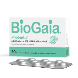 Biogaia prodentis szopogatótabletta mentol ízű 12 éves kortól 30 db