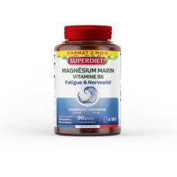 Superdiet tengeri magnézium + b6 vitamin tabletta 90 db