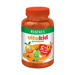 Béres vitaKid c+d gumivitamin gumitabletta 90 db
