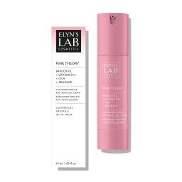 Elyn's Lab pink theory bőrbarriertámogató smart-aging gélkrém bakuchiollal és b12-vitaminnal 50 ml