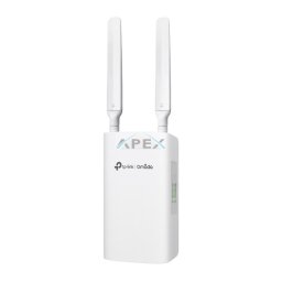 TP-LINK 3G/4G+ Omada AX3000 VPN Router 3xWAN/LAN(1000Mbps) Kültéri/Beltéri, ER703WP-4G-OUTDOOR