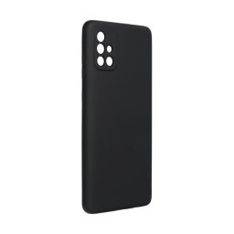 Forcell szilikon hátlap tok Samsung A715 Galaxy A71, fekete