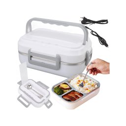 Elektromos melegentartó ételhordó doboz 900mL, autókhoz, 12/230 V