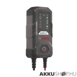 Bosch C30 autó akkumulátor töltő 6V 0.8A /12V 0.8A és 3.8A