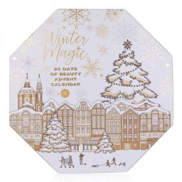 Accentra Winter Magic karácsonyi illatszer Adventi naptár 24 meglepetéssel - 35x8 cm
