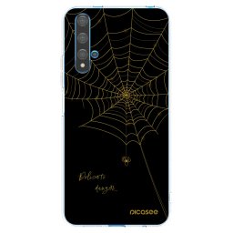 Átlátszó szilikon tok az alábbi mobiltelefonokra Huawei Nova 5T - Delicate danger