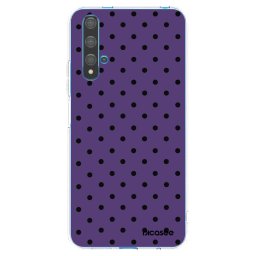 Átlátszó szilikon tok az alábbi mobiltelefonokra Huawei Nova 5T - Flickers 2