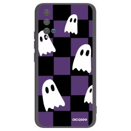 Fekete szilikon tok az alábbi mobiltelefonokra Huawei Nova 5T - Ghosts