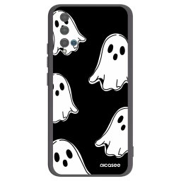 Fekete szilikon tok az alábbi mobiltelefonokra Huawei Nova 5T - Black ghosts