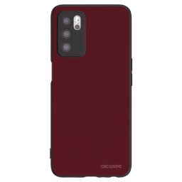Fekete szilikon tok az alábbi mobiltelefonokra OPPO A16 - Burgundy red