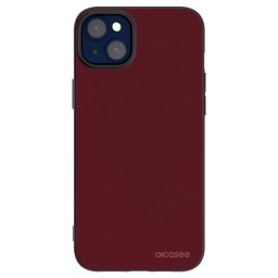 Fekete szilikon tok az alábbi mobiltelefonokra Apple iPhone 14 Plus - Burgundy red