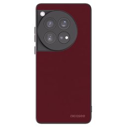 Fekete szilikon tok az alábbi mobiltelefonokra OnePlus 12 5G - Burgundy red