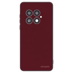 Fekete szilikon tok az alábbi mobiltelefonokra OnePlus 13 5G - Burgundy red