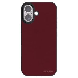 Fekete szilikon tok az alábbi mobiltelefonokra Apple iPhone 17 - Burgundy red