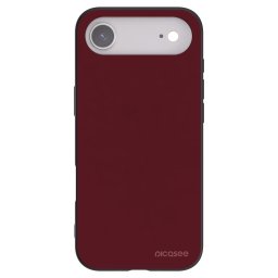 Fekete szilikon tok az alábbi mobiltelefonokra Apple iPhone Air - Burgundy red